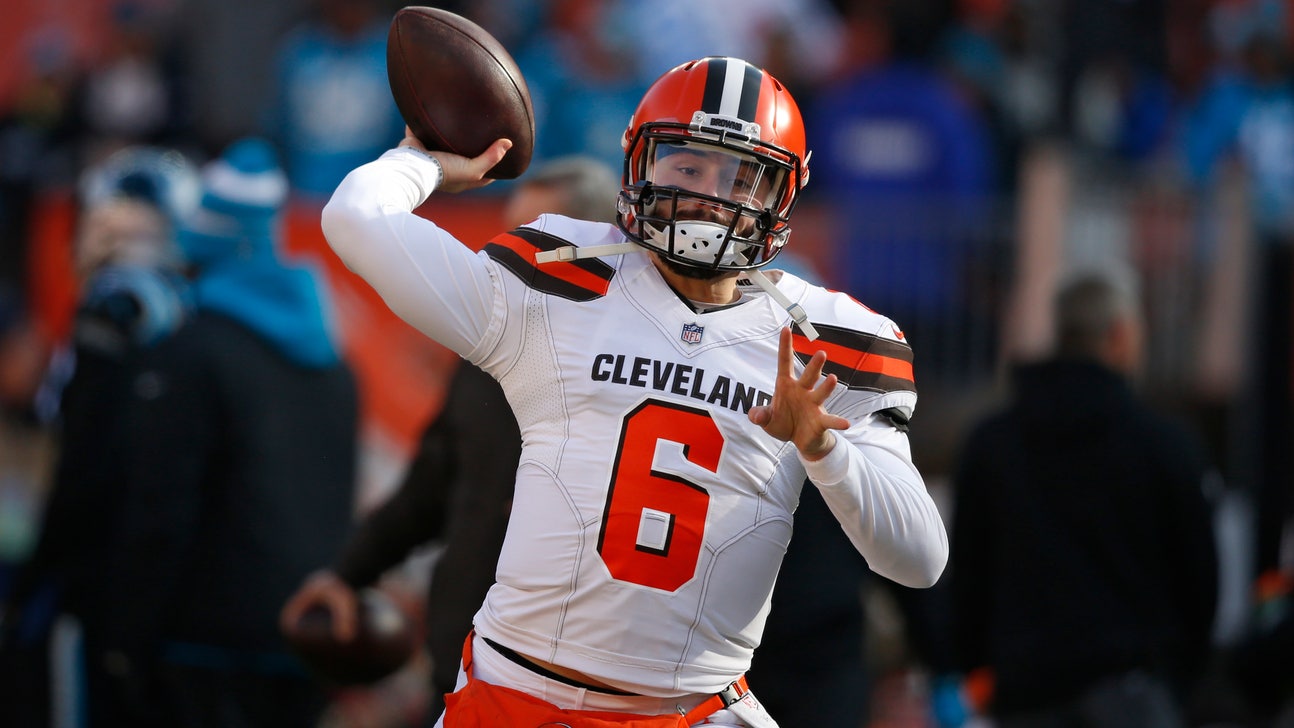 Armed, dangerous: Browns' Mayfield flexing rocket arm