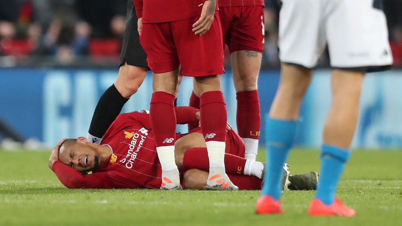 Liverpool midfielder Fabinho out until January with injury
