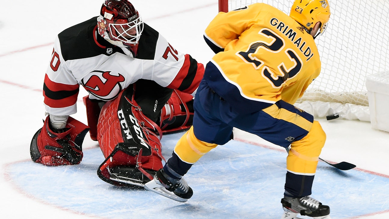 Bonino, Fabbro, Grimaldi lead Predators past Devils 6-4