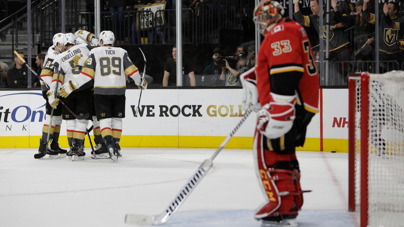Tuch, Fleury help Golden Knights beat Flames 2-0