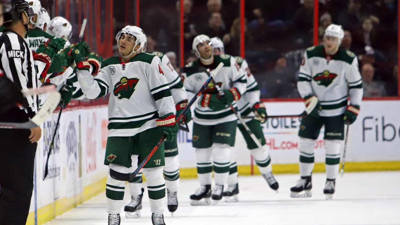 Spurgeon leads Wild past Senators 4-3