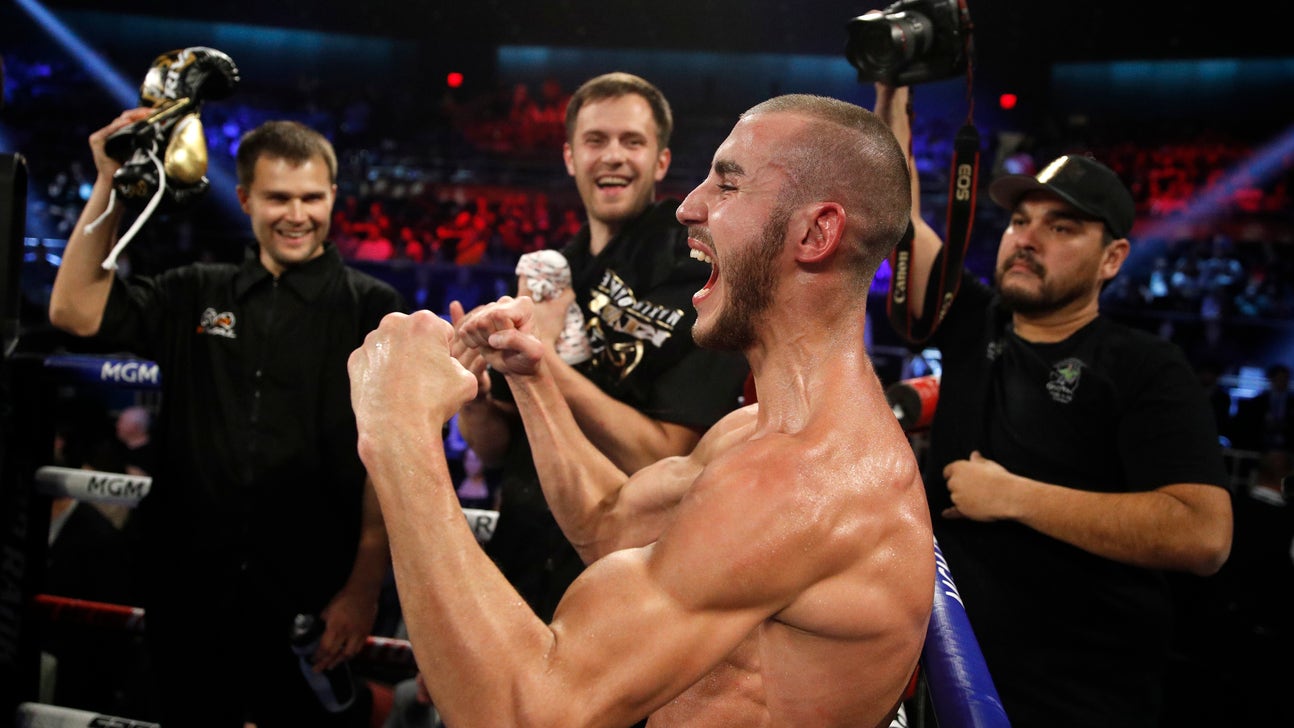 Boxer Dadashev hospitalized with brain swelling after loss