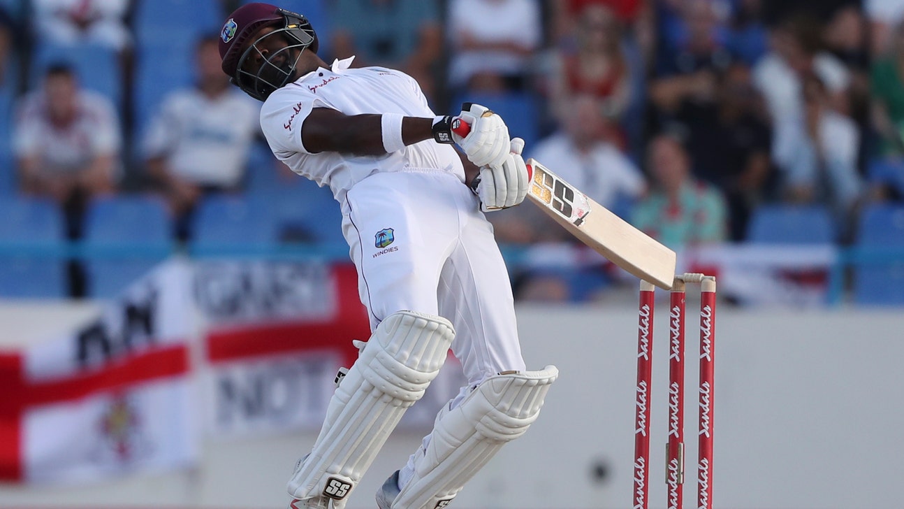 Bravo anchors West Indies to 85-run lead after 2 days