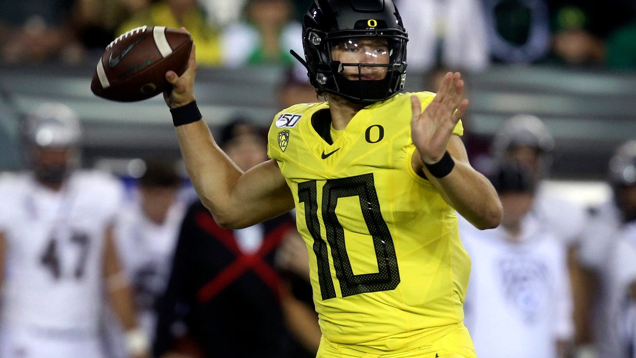 Oregon wraps nonconference slate with 35-3 win over Montana
