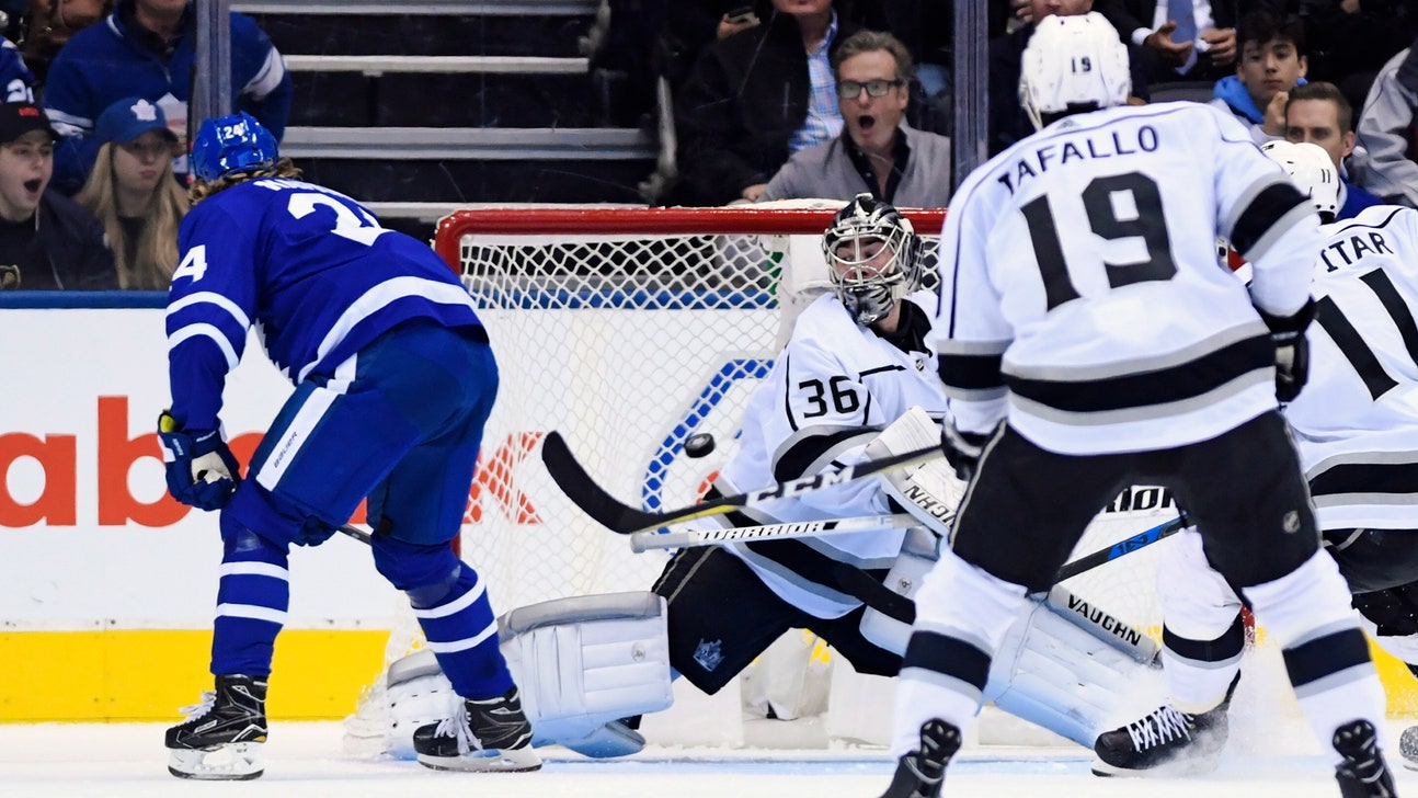 Sparks, Kapanen lead Maple Leafs to 4-1 win over Kings