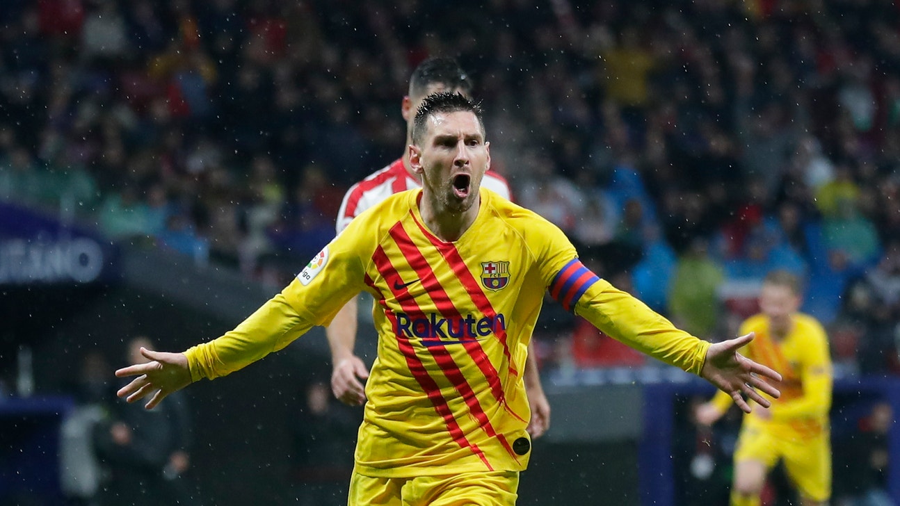 Messi goal extends Atlético winless run against Barcelona