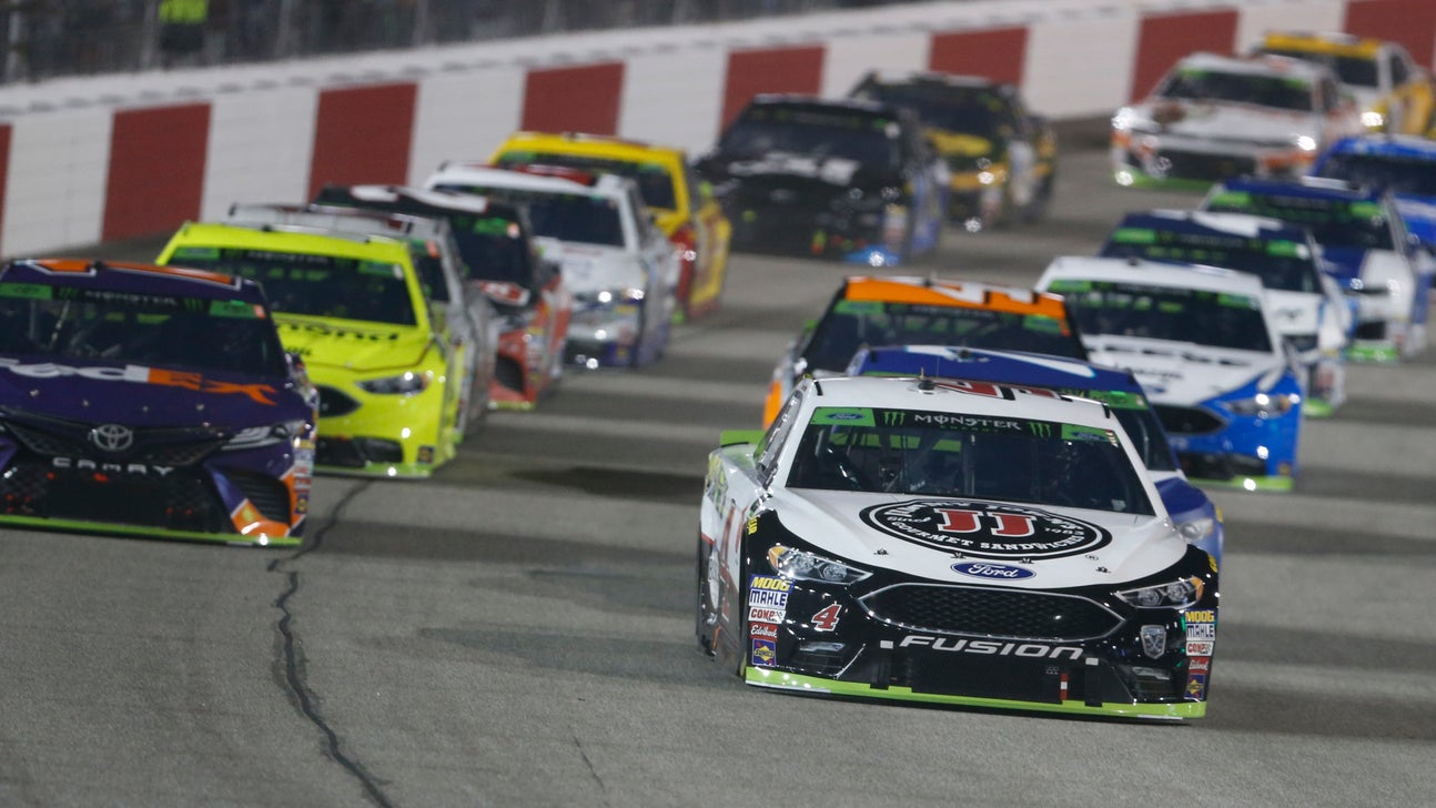 The Latest: Truex dominant early at Richmond