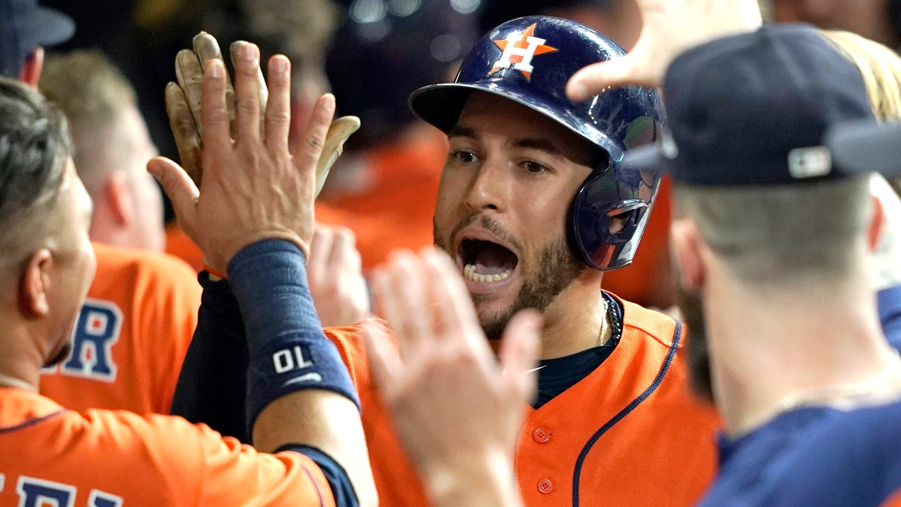 Astros top Angels 11-3, clinch a postseason berth