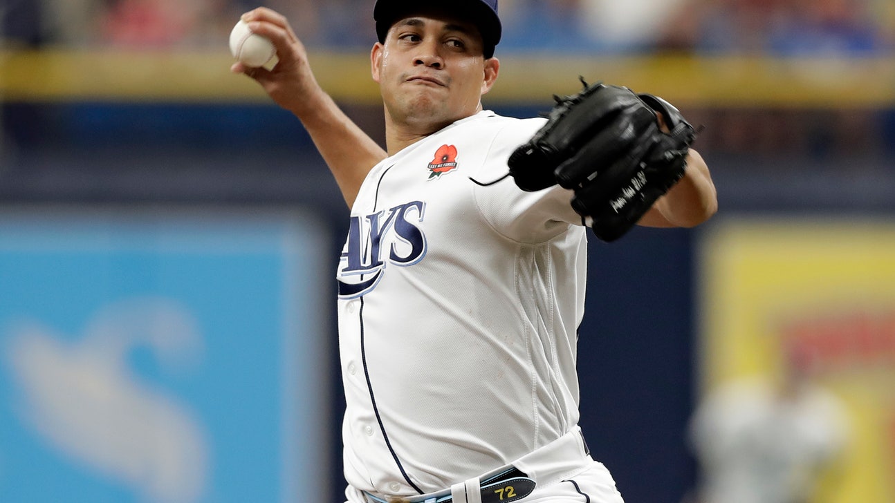 Chirinos pulled after 5 no-hit innings, Rays beat Blue Jays