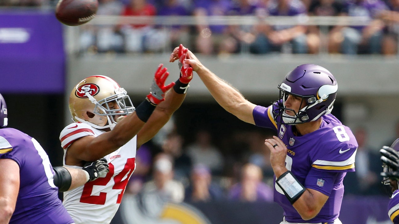 Cousins, Vikings hold on for 24-16 victory vs. 49ers