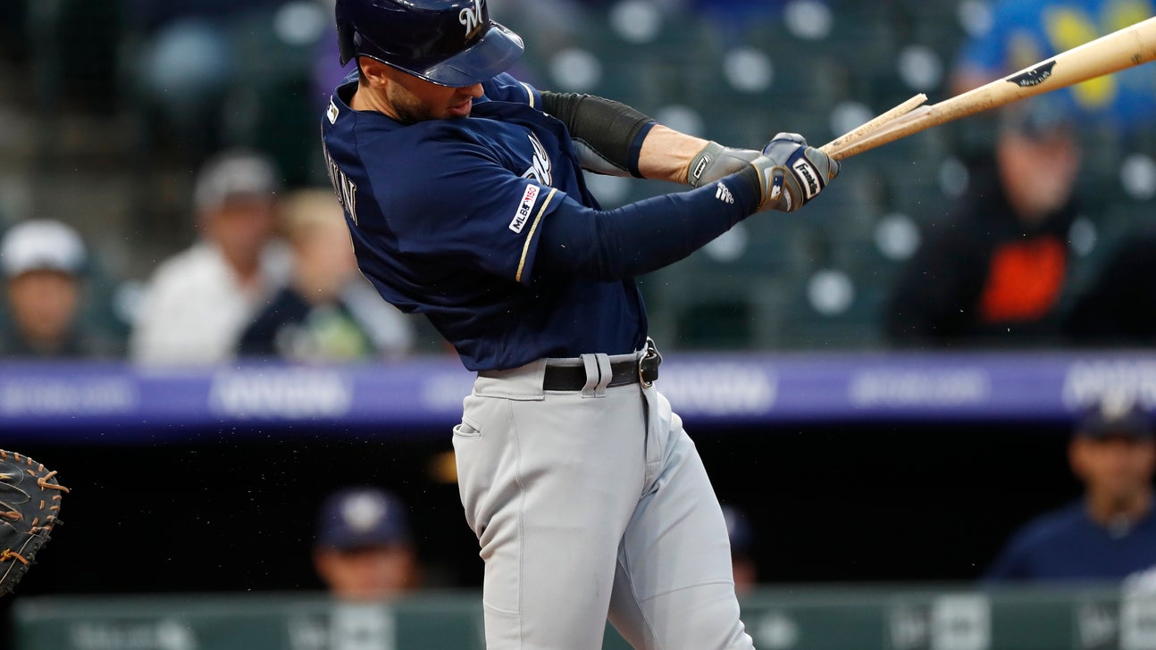 Brewers OF Braun to miss next 2 games with left calf strain