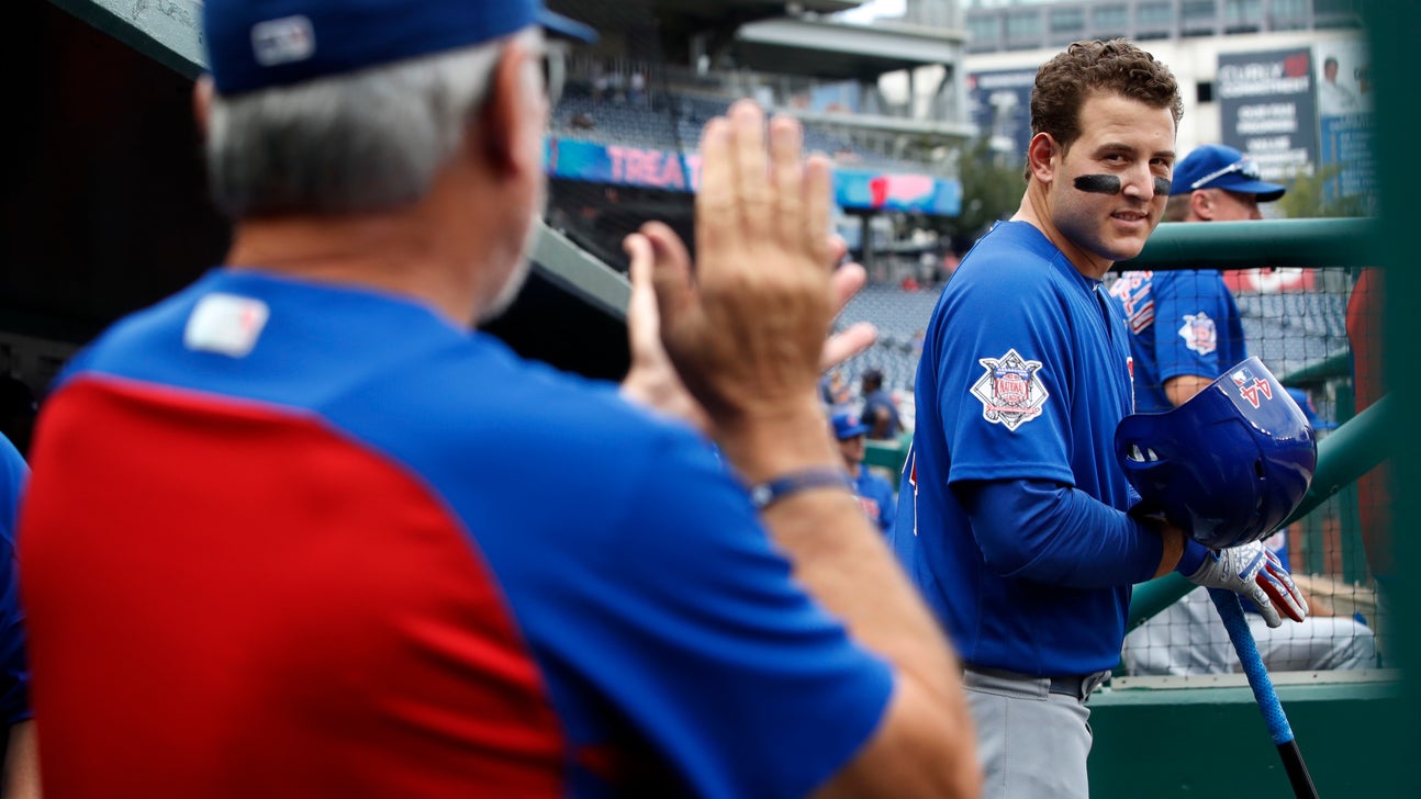 Baez’s bunt single lifts Cubs past Nationals in 10 innings