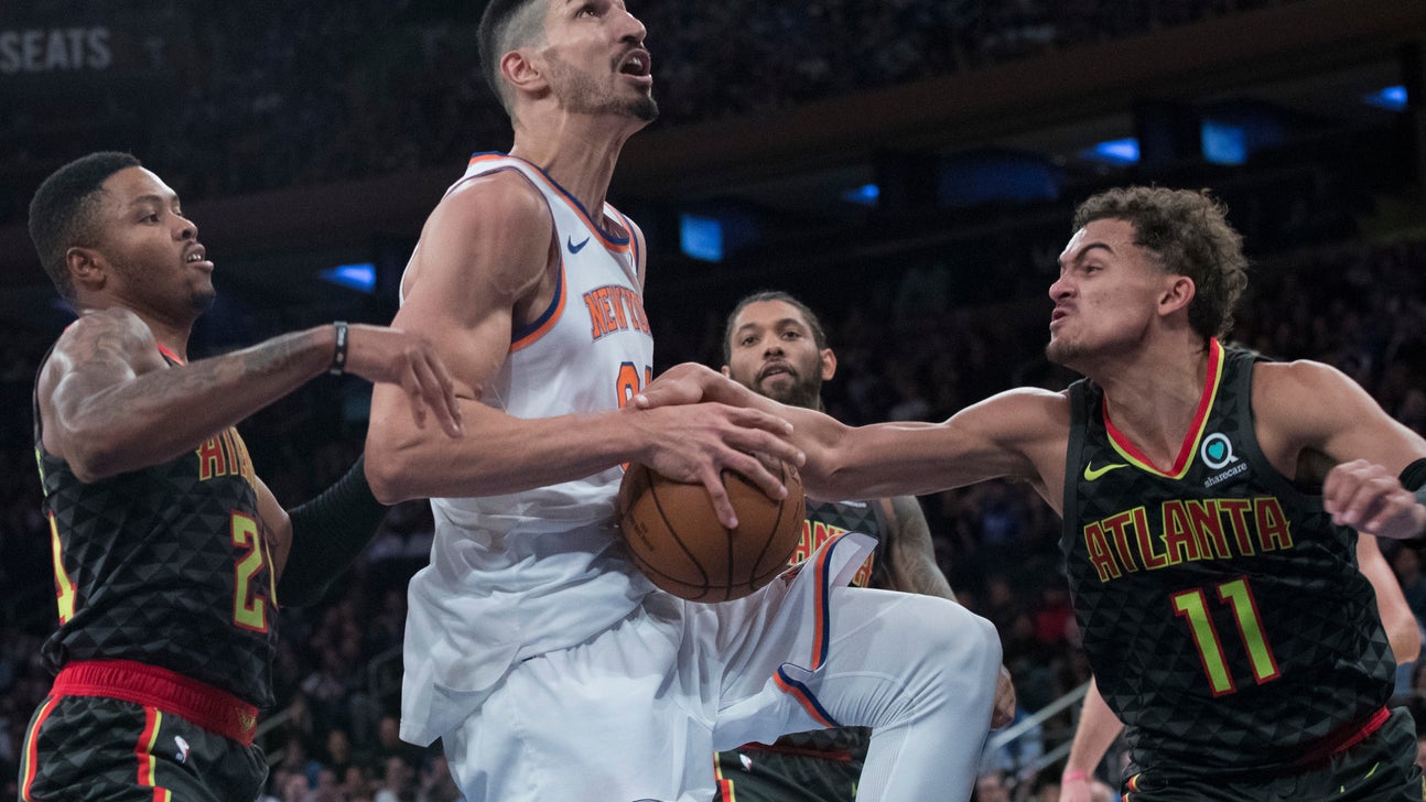 Knicks have 49-point 2nd quarter, beat Hawks 126-107