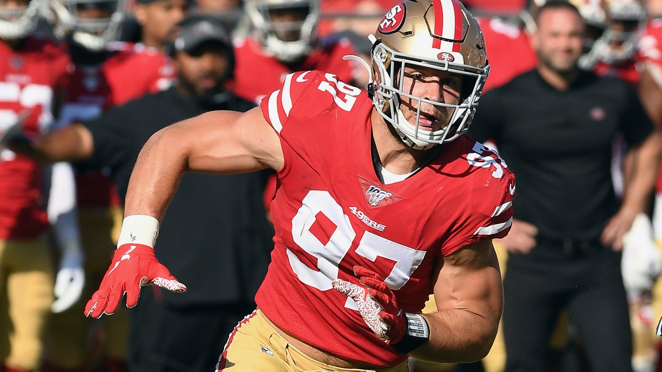 No. 2 overall pick Nick Bosa making big impact on 49ers