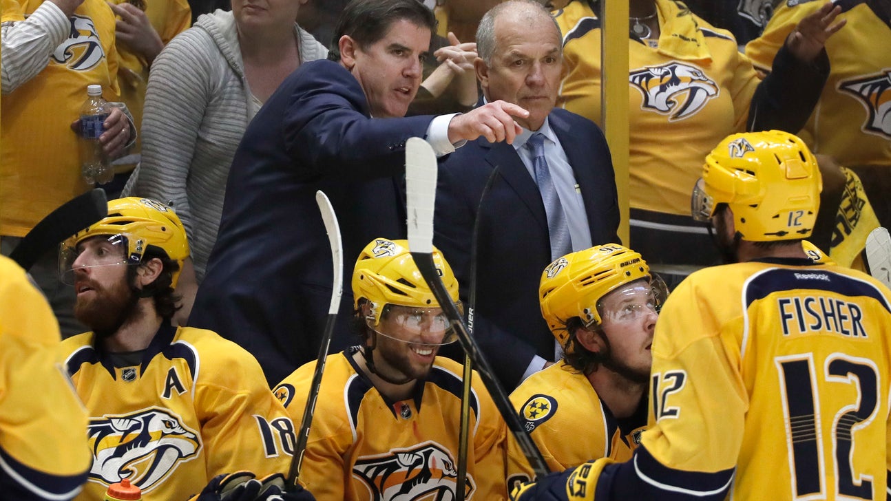Nashville Predators fire coach Peter Laviolette