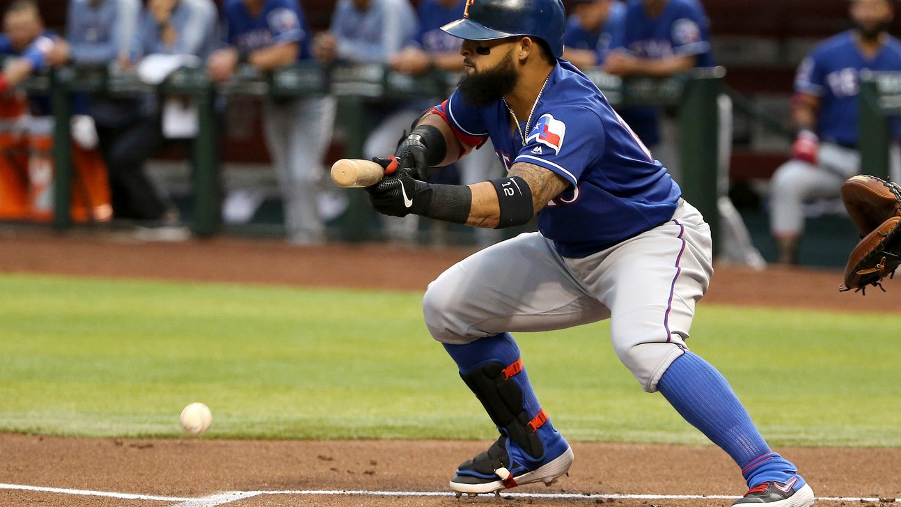 Rangers put 2B Odor on 10-day IL with sprained right knee