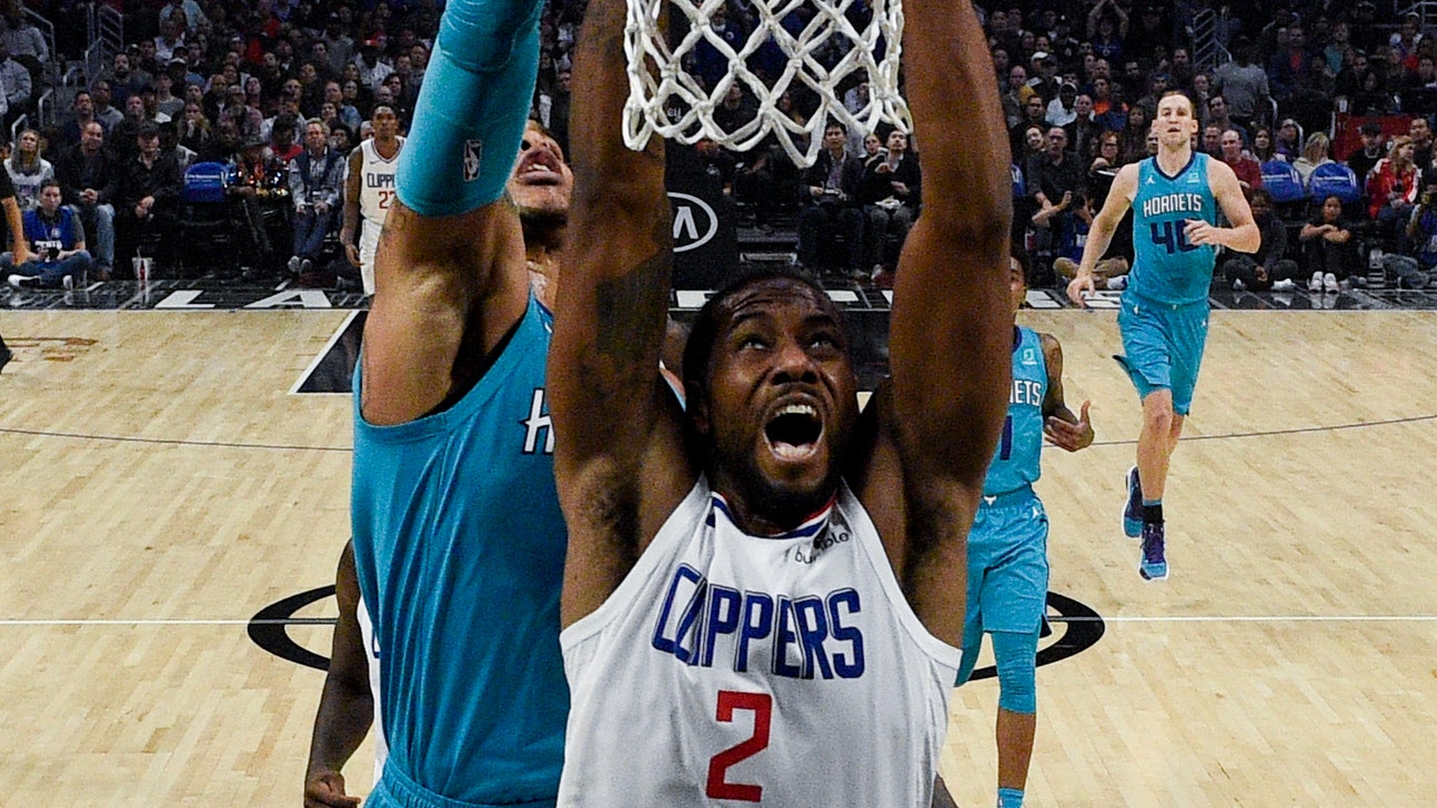 Kawhi's 30 propels Clippers to 111-96 win over Hornets