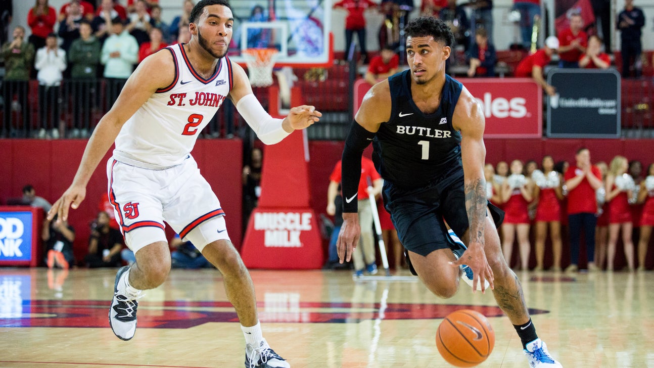 No. 11 Butler blows 23-point lead, survives St. John's 60-58