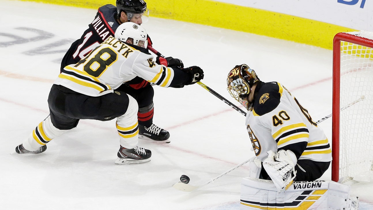 Rask’s roll has Bruins a win away from Stanley Cup Final