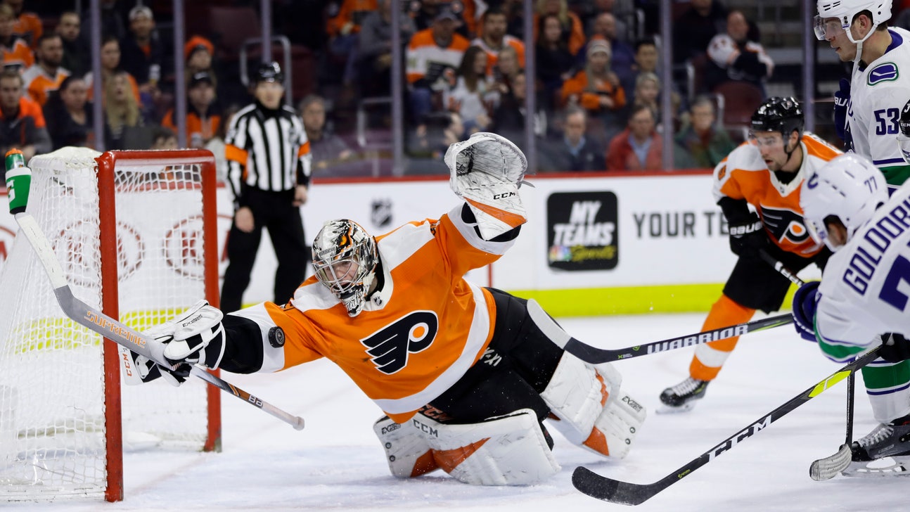 Flyers beat Canucks 2-1, notch 8th straight victory