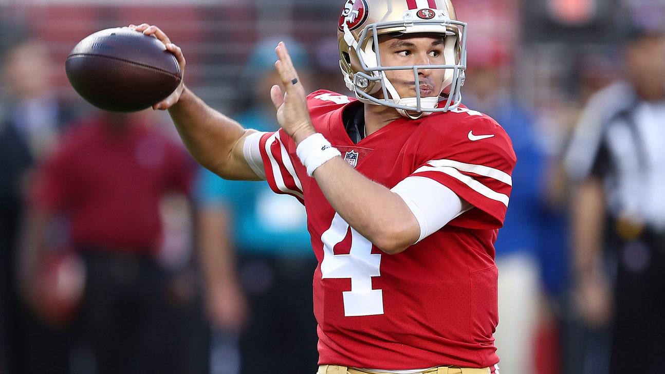 Mullens has sterling debut in 49ers 34-3 win over Raiders