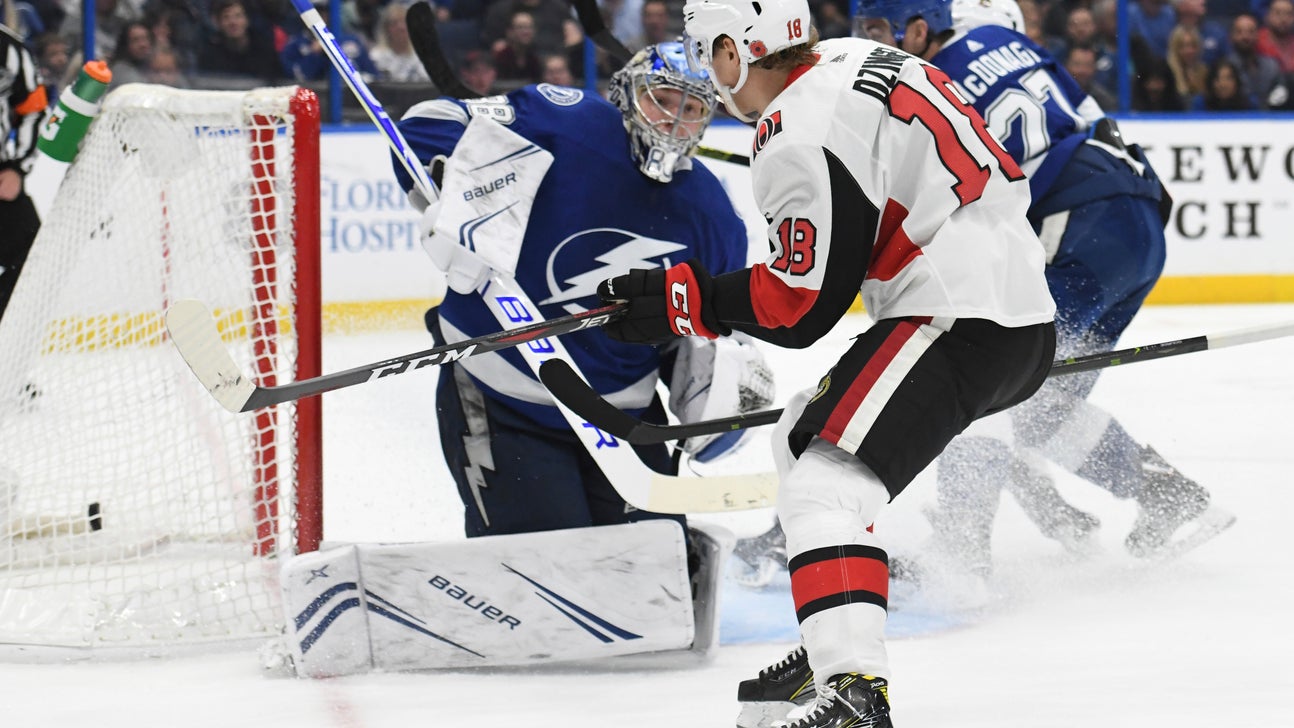 4-goal 3rd period lifts Senators past Lightning 6-4
