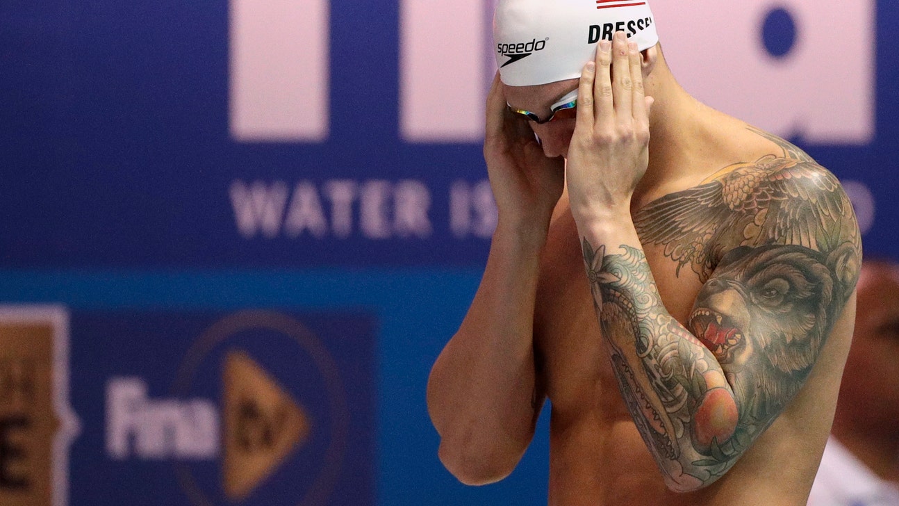 Caeleb Dressel breaks Phelps' world record in 100 butterfly