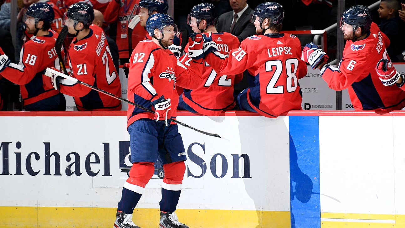 NHL-leading Capitals beat Knights for 6th consecutive win