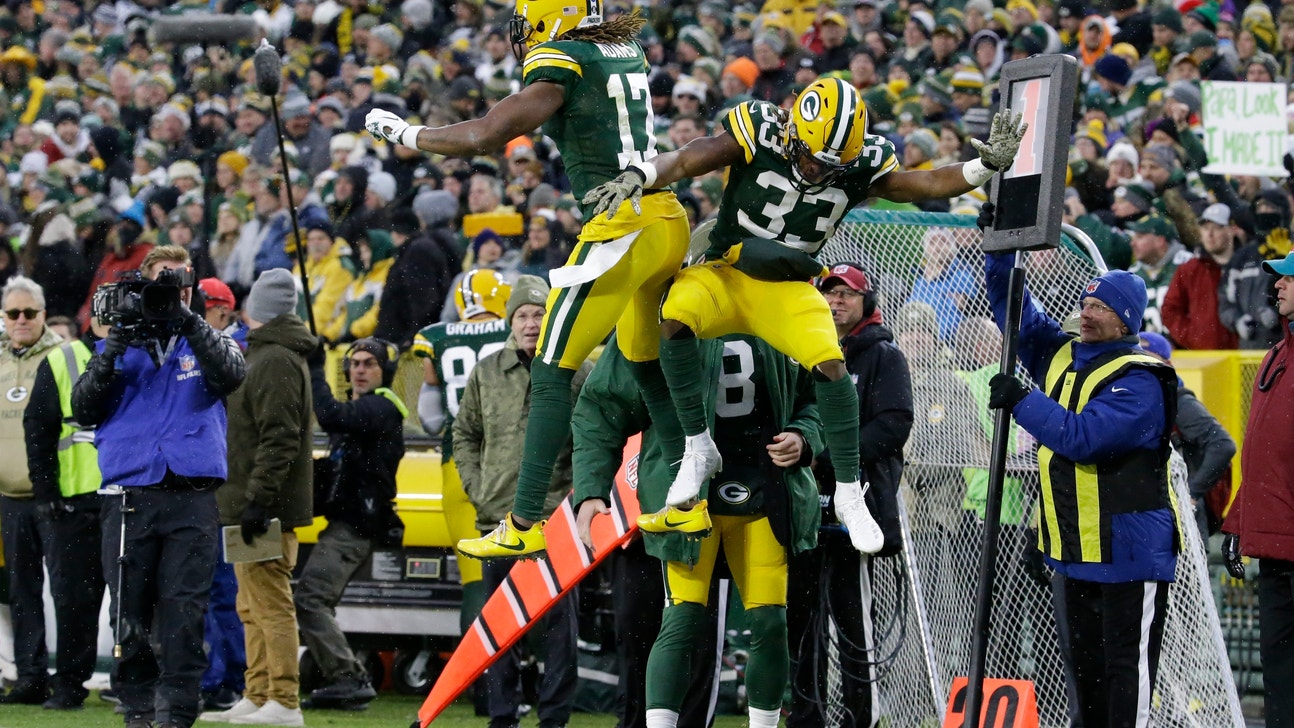 Packers' Jones scores 3 TDs in 24-16 win over Carolina