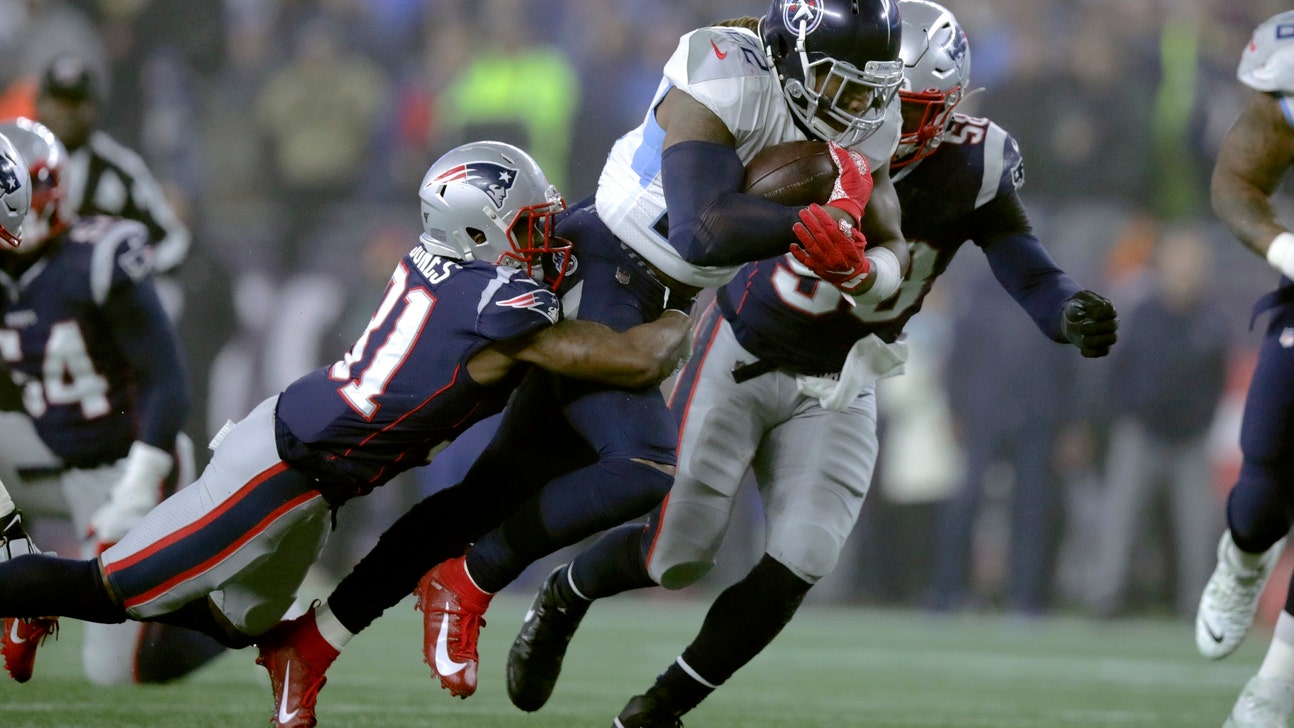 Titans oust Patriots; Texans edge Bills in OT