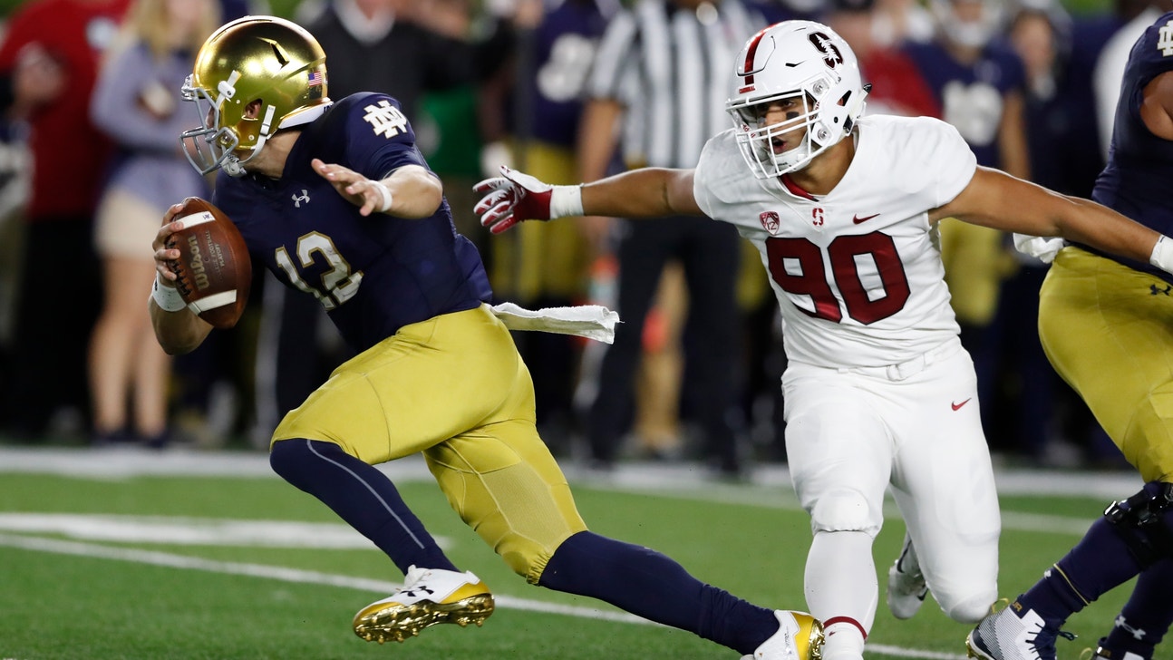 Book, defense lead No. 8 Irish past No. 7 Cardinal