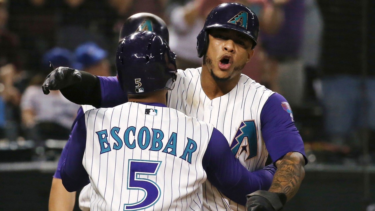 Escobar hits 30th HR, Diamondbacks rout Dodgers 11-5
