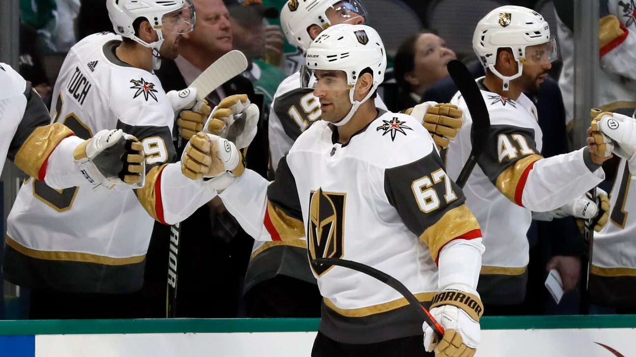 Reaves scores tiebreaker, Golden Knights beat Stars 2-1