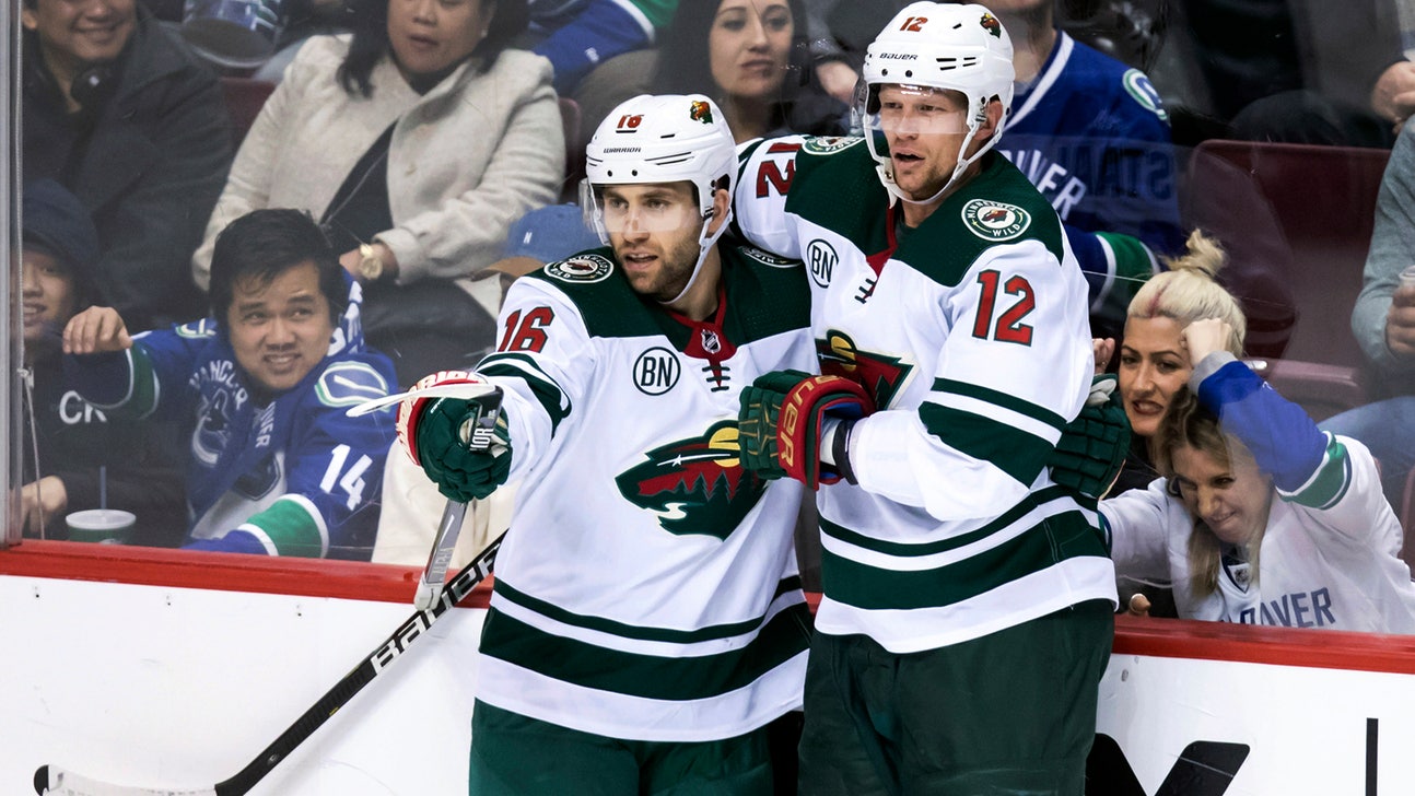 Wild score 3 power-play goals in 3-2 win over Canucks