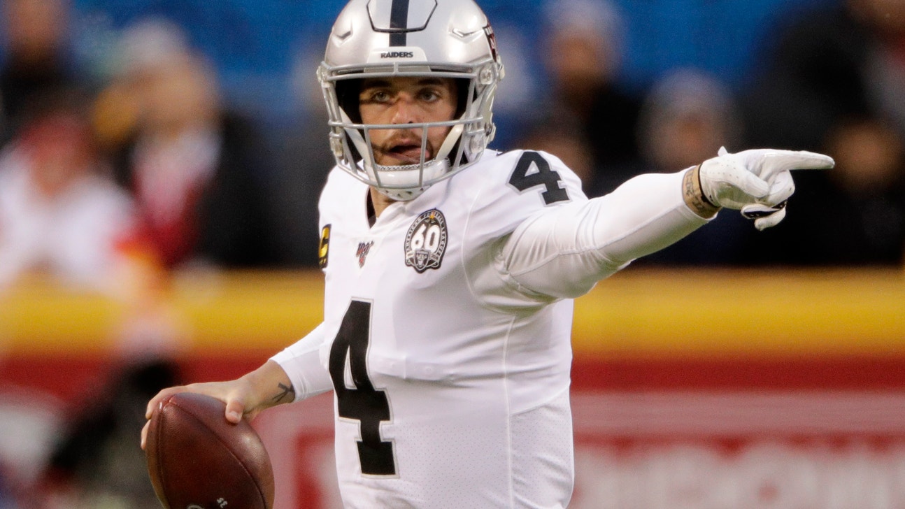 Raiders’ Carr goes bust again vs Chiefs at Arrowhead Stadium