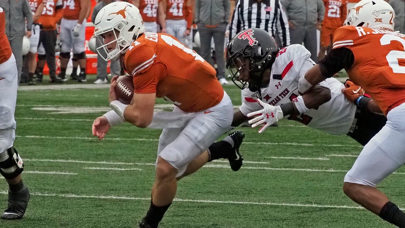 Ehlinger and Texas rally to 49-24 win over Texas Tech