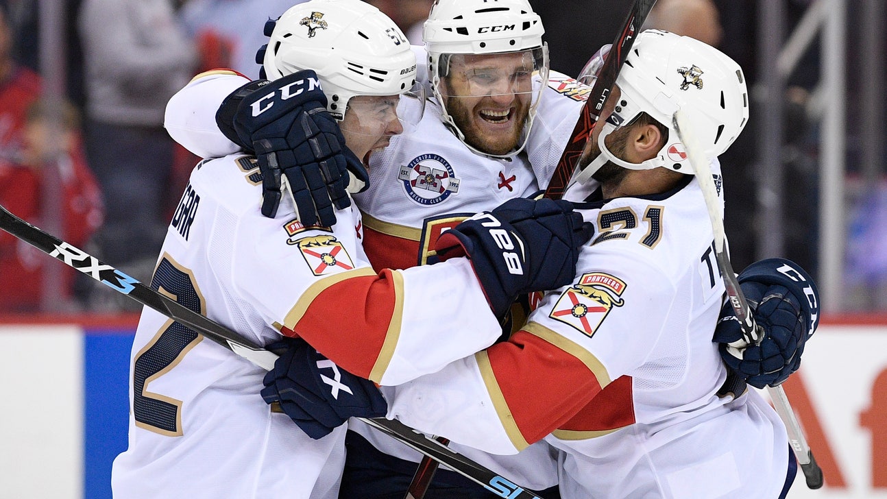 Huberdeau helps Panthers beat Capitals for 1st win