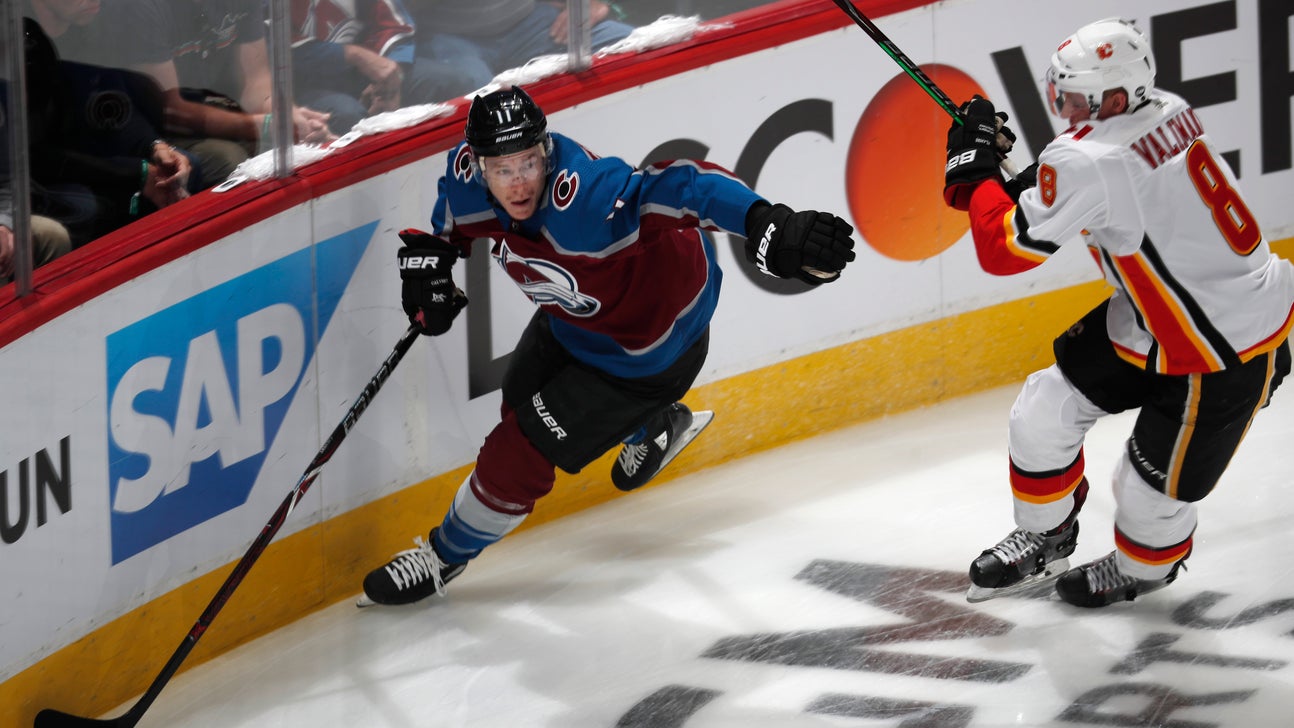 Matt Calvert out of the lineup for Avalanche