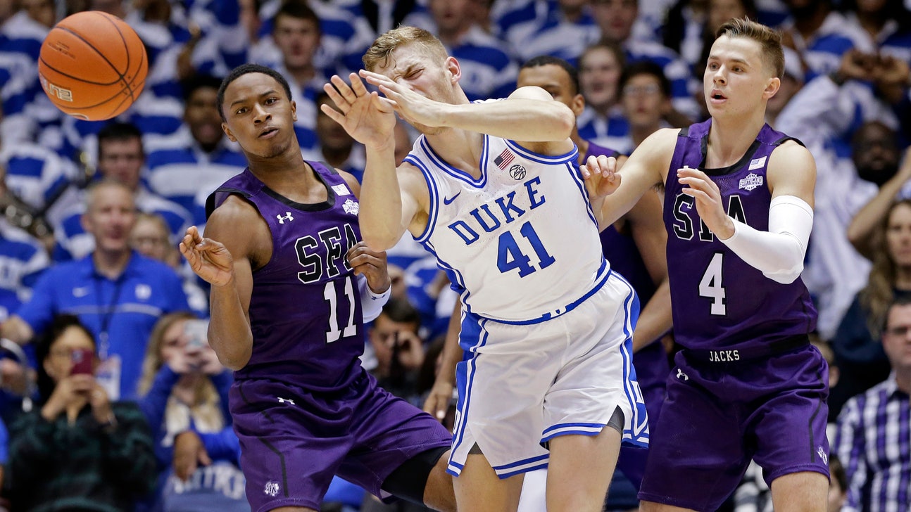 Stephen F. Austin stuns No. 1 Duke, 85-83 in OT
