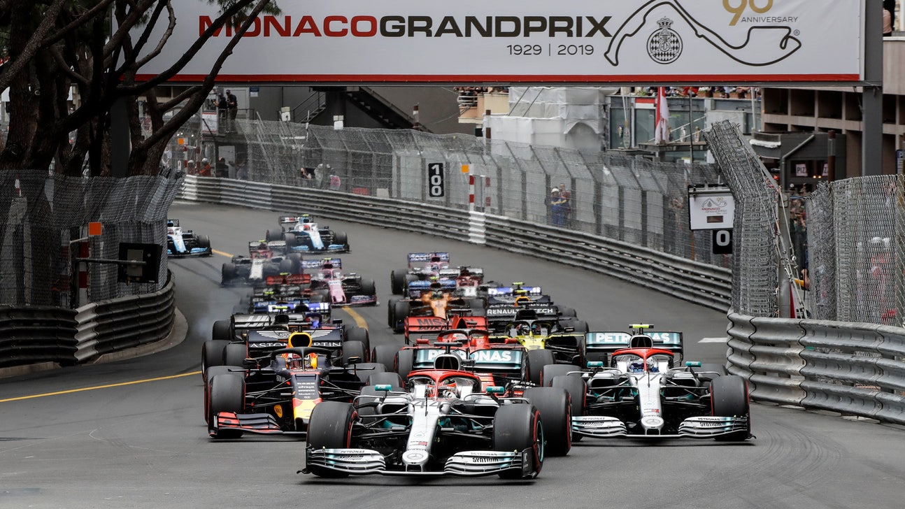 Hamilton wins Monaco GP to extend lead over teammate Bottas