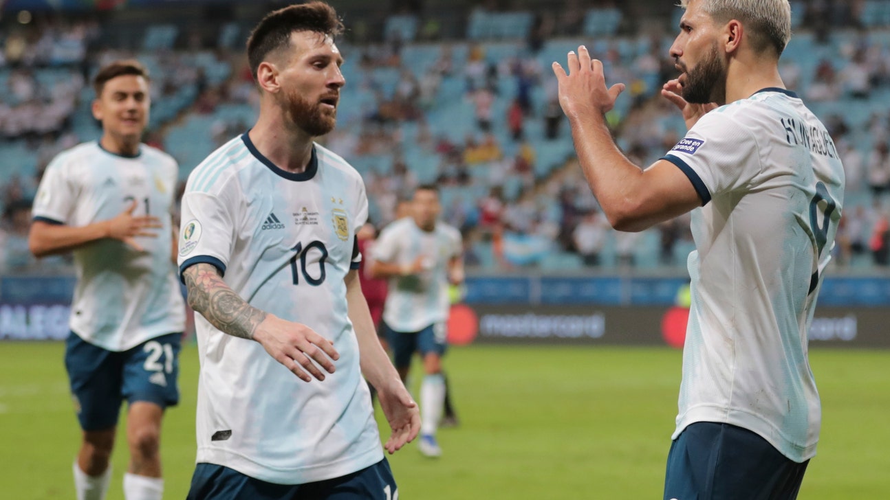 Argentina beats Qatar to escape elimination at Copa America