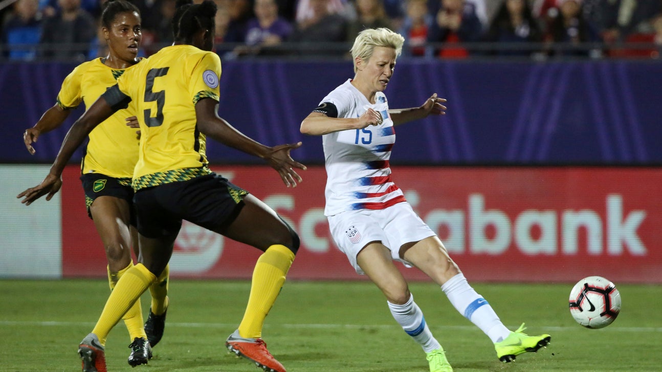 Megan Rapinoe sees disparity as World Cup approaches