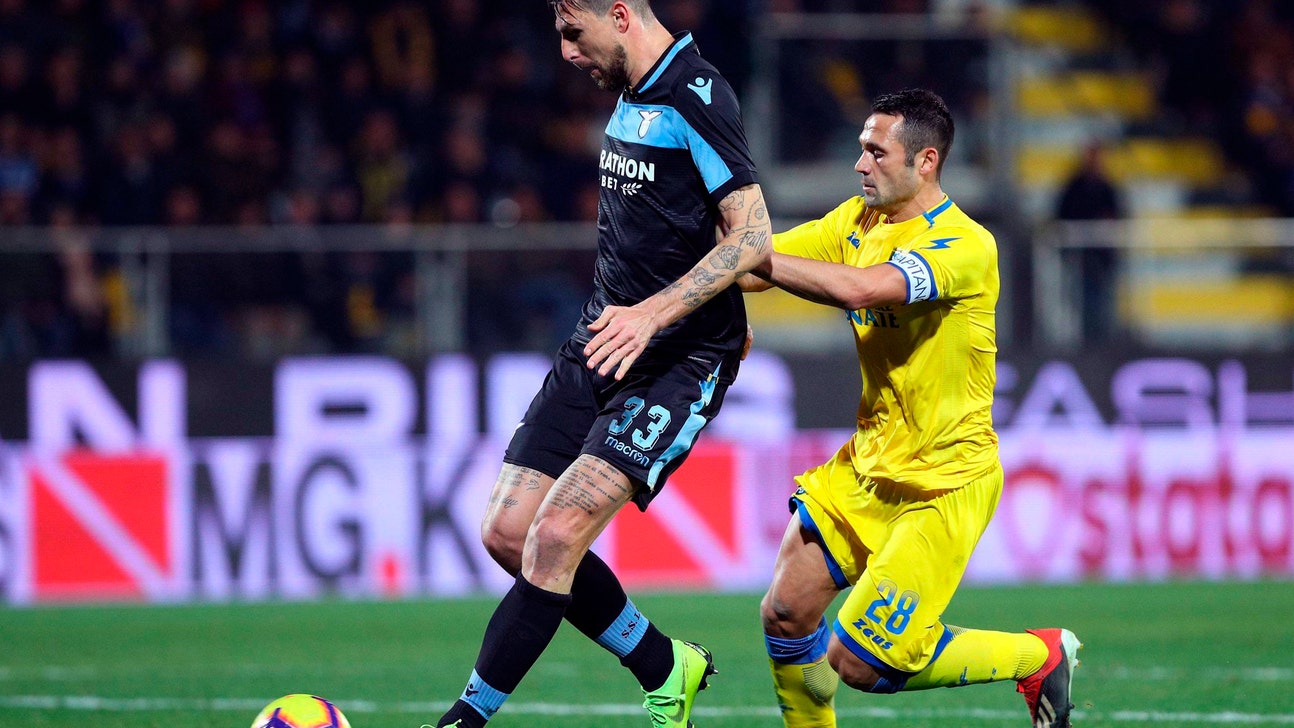 Lazio beats Frosinone to be a point behind 4th-place Milan