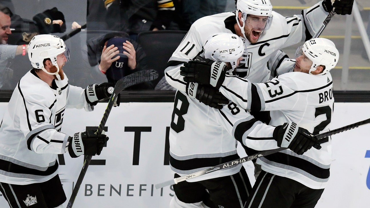 Kopitar scores in OT, Kings beat Bruins 4-3