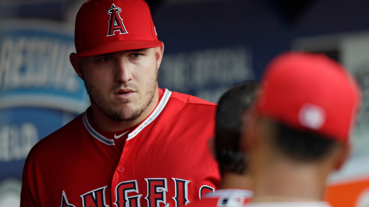 Angels star Trout out 4th straight game with sore wrist