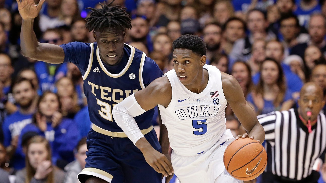 Barrett helps No. 2 Duke past Georgia Tech 66-53