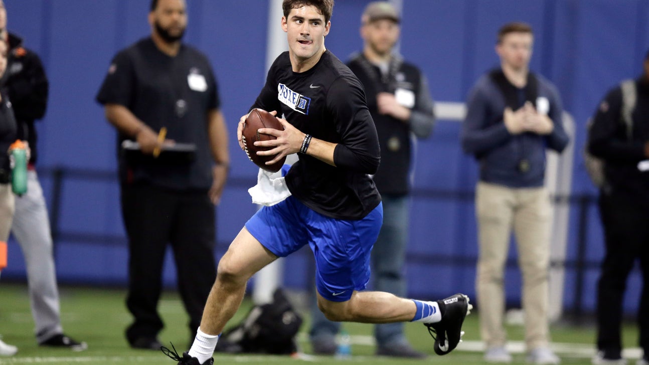 Duke QB Daniel Jones hopes for 1st-round call in NFL draft