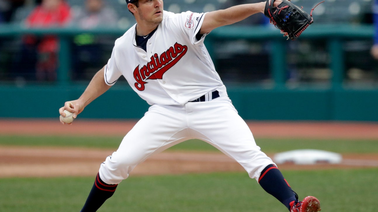 Indians’ Bauer is pitching no-hitter through 6 vs Blue Jays