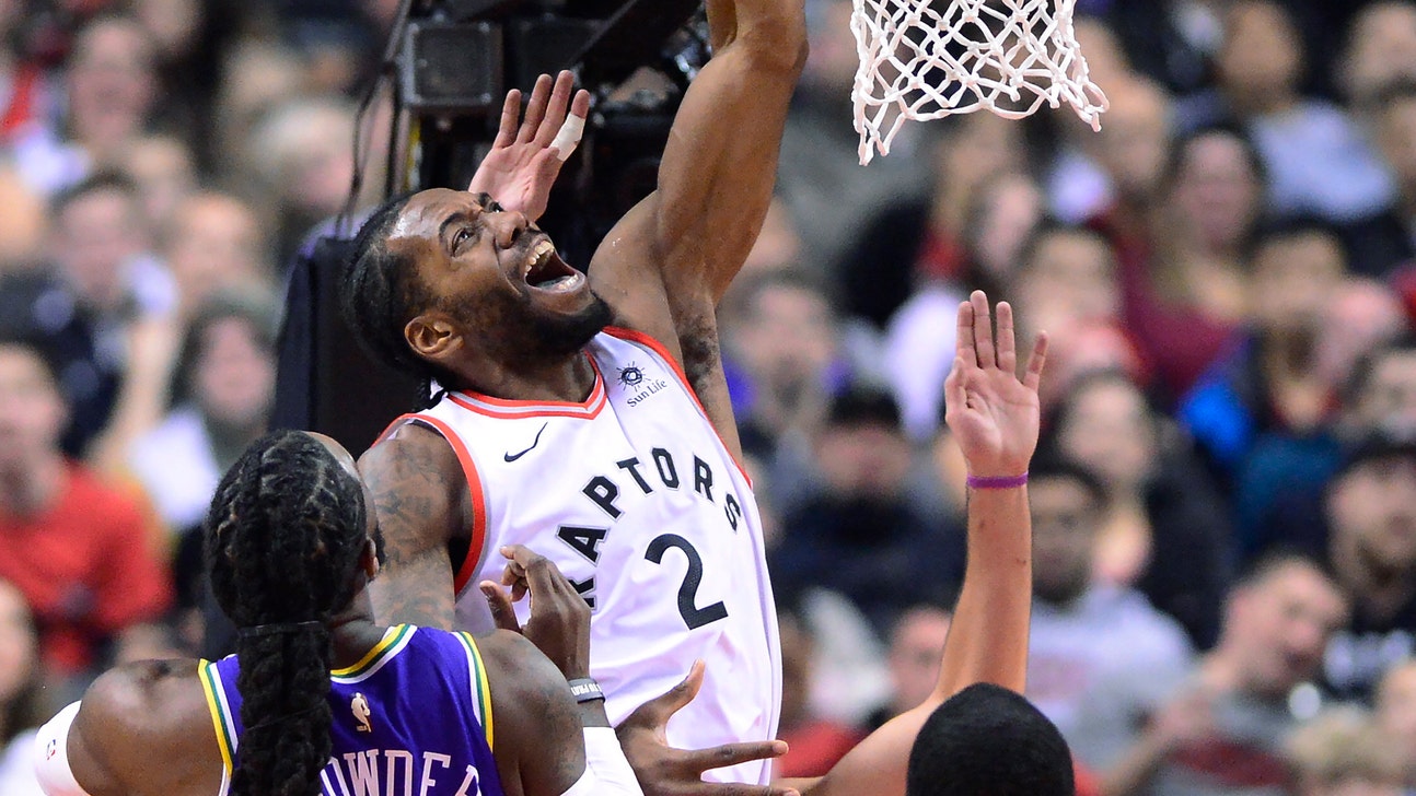 Leonard scores career best 45, Raptors beat Jazz 122-116