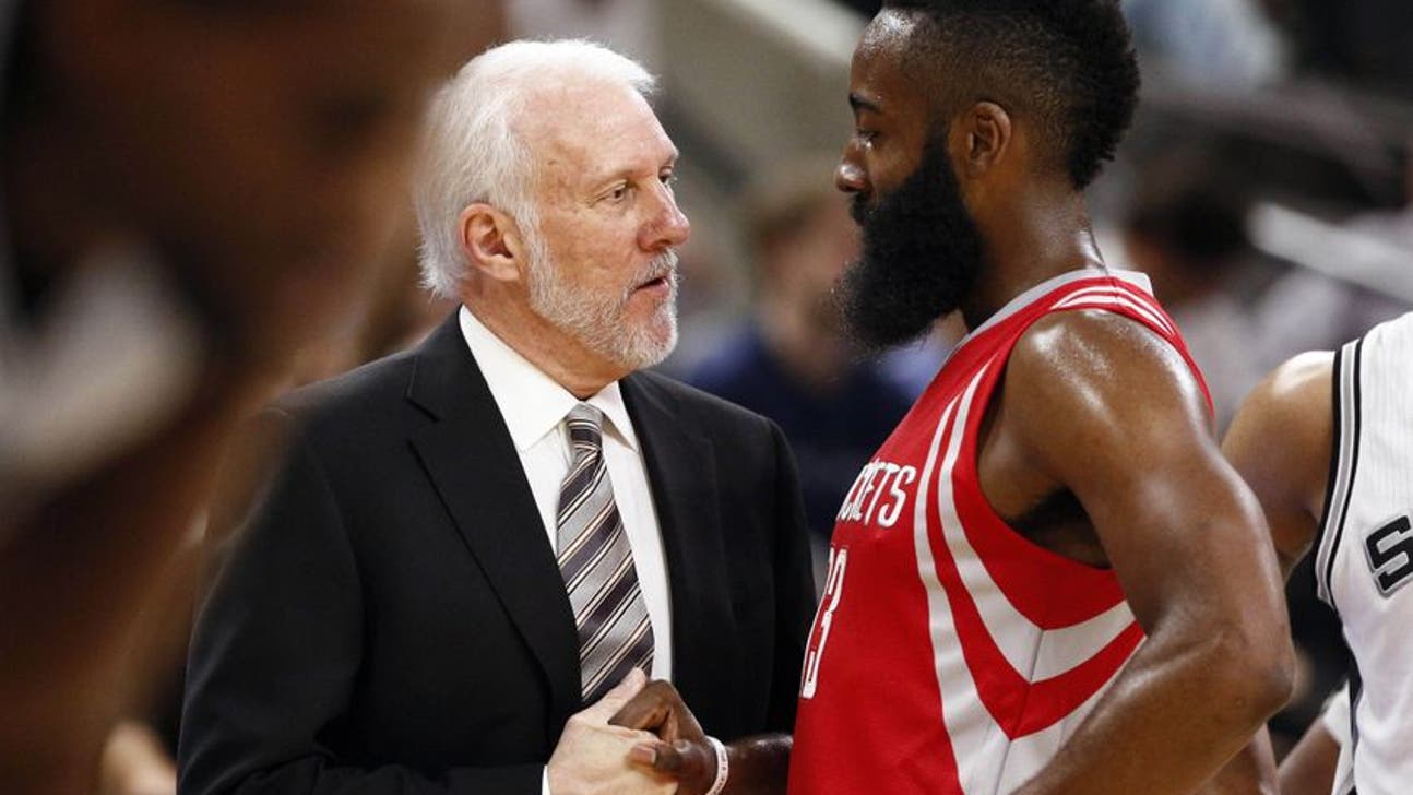Gregg Popovich only watches tape of James Harden and the Rockets this time of year